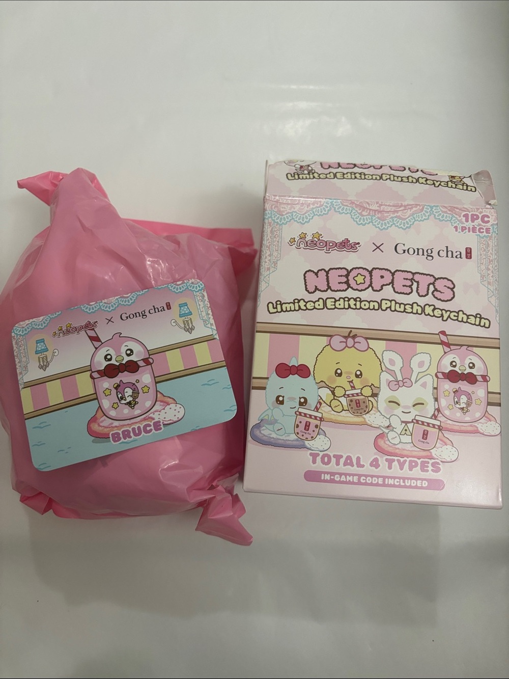 Neopets x Gong Cha Plush Keychain